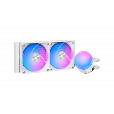 Водяное охлаждение для CPU Ocypus Delta L24 WH ARGB V2 TDP 280W 4-pin Intel/AMD Белый Водяное охлаждение для CPU Ocypus Delta L24 WH ARGB V2 TDP 280W 4-pin Intel/AMD Белый