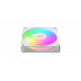 Вентилятор для корпуса Ocypus Gamma F12 Elite WH ARGB 1x(120x120x25mm) 600-1800RPM 56CFM Белый