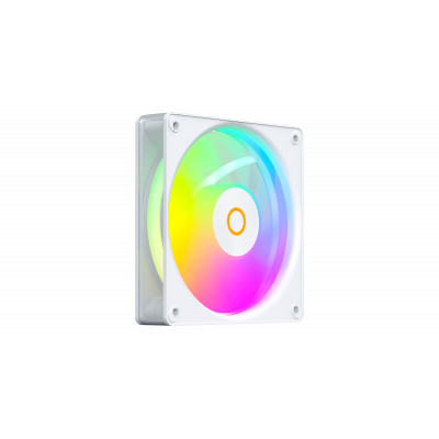 Вентилятор для корпуса Ocypus Gamma F12 Elite WH ARGB 1x(120x120x25mm) 600-1800RPM 56CFM Белый Вентилятор для корпуса Ocypus Gamma F12 Elite WH ARGB 1x(120x120x25mm) 600-1800RPM 56CFM Белый