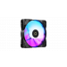 Вентилятор для корпуса Ocypus Beta F12 BK ARGB 1x(120x120x25mm) 1600RPM 56CFM Черный