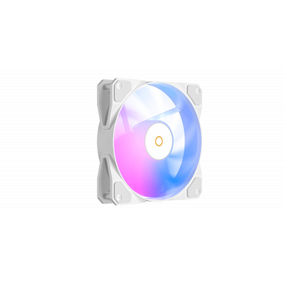 Вентилятор для корпуса Ocypus Beta F12 WH ARGB 1x(120x120x25mm) 1600RPM 56CFM Белый