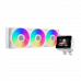 Водяное охлаждение для CPU PCCooler GT360M ARGB Display WH 115X/1200/1700/1851/AM4/AM5 Белый