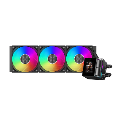 Водяное охлаждение для CPU PCCooler DS360 ARGB Display BK 115X/1200/1700/1851/AM4/AM5 Черный Водяное охлаждение для CPU PCCooler DS360 ARGB Display BK 115X/1200/1700/1851/AM4/AM5 Черный
