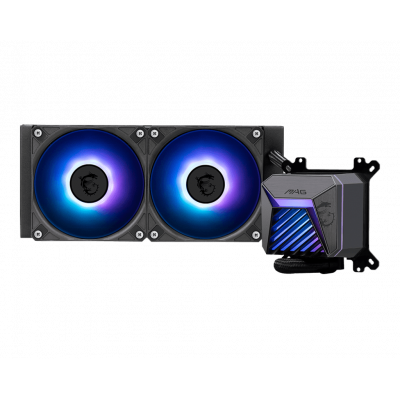 Водяное охлаждение для CPU MAG CORELIQUID A15 240 Socket Intel/AMD, ARGB, Fan 2x120см Черный Водяное охлаждение для CPU MAG CORELIQUID A15 240 Socket Intel/AMD, ARGB, Fan 2x120см Черный