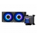 Водяное охлаждение для CPU MAG CORELIQUID A15 240 Socket Intel/AMD, ARGB, Fan 2x120см Черный