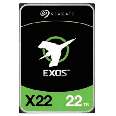 Корпоративный жесткий диск 22Tb Seagate EXOS X22 SATA3 3.5