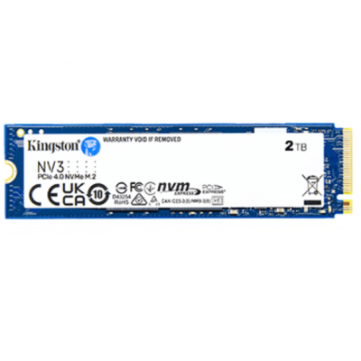 Твердотельный накопитель 2000GB SSD Kingston SNV3S/2000G M.2 2280 Gen4x4 NVMe R6000MB/s W5000MB/s