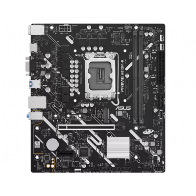 Материнская плата ASUS PRIME H810M-K, LGA1851 H810 2xDDR5 4xSATA 1xM.2 1xPCIe 4.0 HDMI D-Sub mATX Материнская плата ASUS PRIME H810M-K, LGA1851 H810 2xDDR5 4xSATA 1xM.2 1xPCIe 4.0 HDMI D-Sub mATX