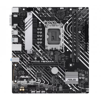 Материнская плата ASUS PRIME H610M-A R2.0, LGA1700 H610 2xDDR5 4xSATA3 2xM.2 D-Sub HDMI DP mATX Материнская плата ASUS PRIME H610M-A R2.0, LGA1700 H610 2xDDR5 4xSATA3 2xM.2 D-Sub HDMI DP mATX