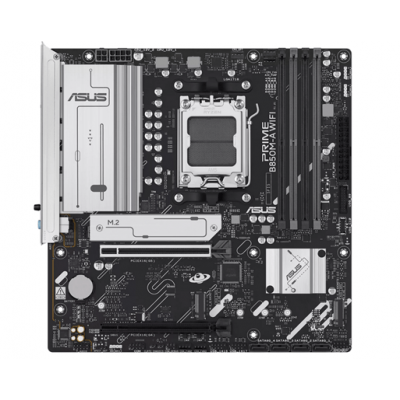 Материнская плата ASUS PRIME B850M-A WIFI, AM5 4xDDR5 4xSATA3 RAID 3xM.2 1хHDMI 2хDP mATX Материнская плата ASUS PRIME B850M-A WIFI, AM5 4xDDR5 4xSATA3 RAID 3xM.2 1хHDMI 2хDP mATX