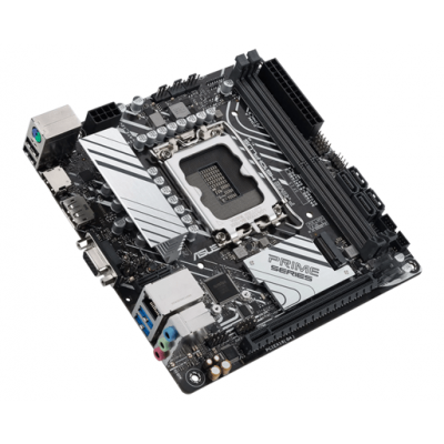 Материнская плата ASUS PRIME H610I-PLUS-CSM, LGA1700 H610 2xDDR5 4xSATA3 1xM2 D-Sub HDMI DP mITX Материнская плата ASUS PRIME H610I-PLUS-CSM, LGA1700 H610 2xDDR5 4xSATA3 1xM2 D-Sub HDMI DP mITX