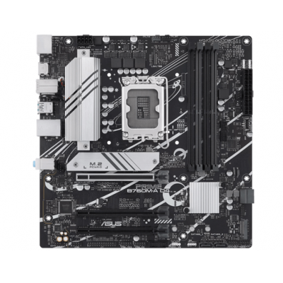 Материнская плата ASUS PRIME B760M-A D4-CSM, LGA1700 B760 4xDDR4 4xSATA3 2xM.2 RAID 2xHDMI 1xDP mATX Материнская плата ASUS PRIME B760M-A D4-CSM, LGA1700 B760 4xDDR4 4xSATA3 2xM.2 RAID 2xHDMI 1xDP mATX