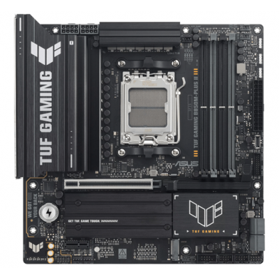 Материнская плата ASUS TUF GAMING B850M-PLUS II, AM5 B850 4xDDR5 4xSATA 3xM.2 1xHDMI 1xDP mATX Материнская плата ASUS TUF GAMING B850M-PLUS II, AM5 B850 4xDDR5 4xSATA 3xM.2 1xHDMI 1xDP mATX