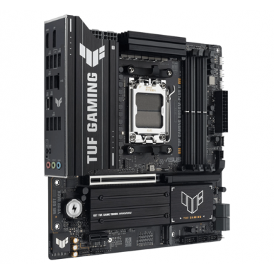 Материнская плата ASUS TUF GAMING B850M-PLUS II, AM5 B850 4xDDR5 4xSATA 3xM.2 1xHDMI 1xDP mATX Материнская плата ASUS TUF GAMING B850M-PLUS II, AM5 B850 4xDDR5 4xSATA 3xM.2 1xHDMI 1xDP mATX