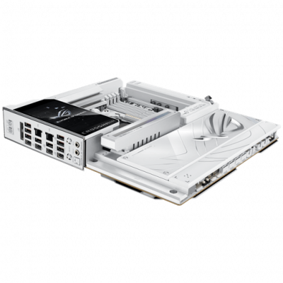 Материнская плата ASUS ROG CROSSHAIR X870E GLACIAL AM5 4xDDR5 4xSATA RAID 7xM.2 2xType-C ATX Материнская плата ASUS ROG CROSSHAIR X870E GLACIAL AM5 4xDDR5 4xSATA RAID 7xM.2 2xType-C ATX