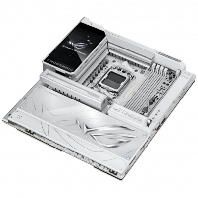 Материнская плата ASUS ROG CROSSHAIR X870E GLACIAL AM5 4xDDR5 4xSATA RAID 7xM.2 2xType-C ATX Материнская плата ASUS ROG CROSSHAIR X870E GLACIAL AM5 4xDDR5 4xSATA RAID 7xM.2 2xType-C ATX