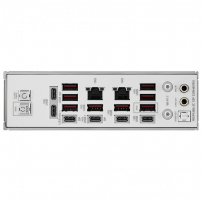 Материнская плата ASUS ROG CROSSHAIR X870E GLACIAL AM5 4xDDR5 4xSATA RAID 7xM.2 2xType-C ATX Материнская плата ASUS ROG CROSSHAIR X870E GLACIAL AM5 4xDDR5 4xSATA RAID 7xM.2 2xType-C ATX