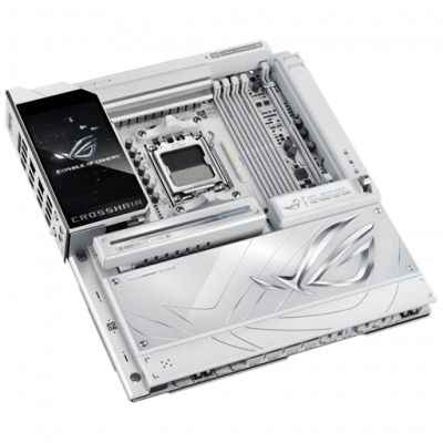 Материнская плата ASUS ROG CROSSHAIR X870E GLACIAL AM5 4xDDR5 4xSATA RAID 7xM.2 2xType-C ATX Материнская плата ASUS ROG CROSSHAIR X870E GLACIAL AM5 4xDDR5 4xSATA RAID 7xM.2 2xType-C ATX