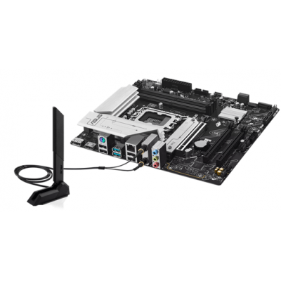 Материнская плата ASUS PRIME B760M-A WIFI II, LGA1700 4xDDR5 4xSATA3 2xM.2 RAID 1xHDMI 1xDP mATX Материнская плата ASUS PRIME B760M-A WIFI II, LGA1700 4xDDR5 4xSATA3 2xM.2 RAID 1xHDMI 1xDP mATX