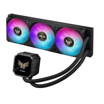 Водяное охлаждение CPU Asus TUF GAMING LC III 360 ARGB LCD 3x120mm Liquid CPU Cooler, PWM, ARGB