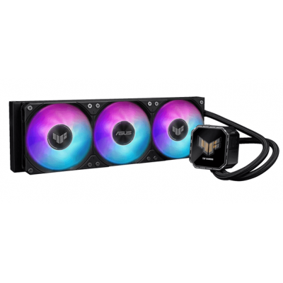 Водяное охлаждение CPU Asus TUF GAMING LC III 360 ARGB LCD 3x120mm Liquid CPU Cooler, PWM, ARGB