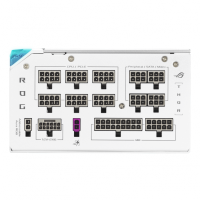 Геймерский Блок питания ASUS ROG-THOR-1200P3-WHITE-GAMING 1200W 80Plus Platinum Геймерский Блок питания ASUS ROG-THOR-1200P3-WHITE-GAMING 1200W 80Plus Platinum