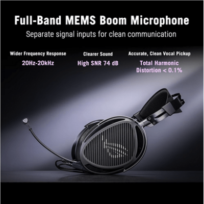 Наушники ASUS A702 ROG KITHARA/BLK 3,5 мм, 6,3 мм односторонние штекеры, USB-C Black Наушники ASUS A702 ROG KITHARA/BLK 3,5 мм, 6,3 мм односторонние штекеры, USB-C Black