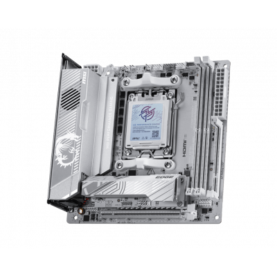 Материнская плата MSI MPG X870I EDGE TI EVO WIFI AM5 2xDDR5 2xSATA3 RAID M.2 HDMI 3xType-C mITX