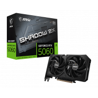 Видеокарта MSI GeForce RTX 5060 8G SHADOW 2X OC MAX, 8Gb GDDR7 128-bit 1xHDMI 3xDP G5060-8S2CM Видеокарта MSI GeForce RTX 5060 8G SHADOW 2X OC MAX, 8Gb GDDR7 128-bit 1xHDMI 3xDP G5060-8S2CM
