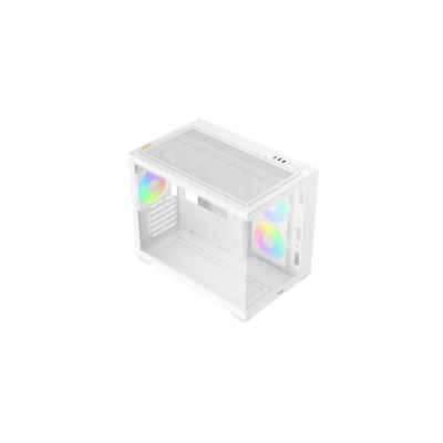 Корпус Ocypus Gamma C54 WH ARGB mATX/ITX 3xUSB Белый Gamma-C54-WHD300XX-GL