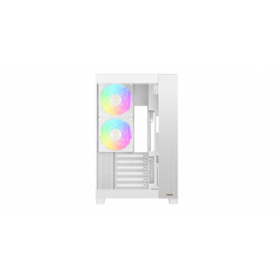 Корпус Ocypus Delta C74 WH ARGB ATX/MATX/ITX, USB3.0x2, Type C, Белый, Delta-C74-WHD200XX-GL