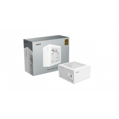 Блок питания Ocypus Delta P850 WH 850W Non modular, 80+Bronze, КПД 87 Белый,Delta-P850-B1FDWH025X-EU