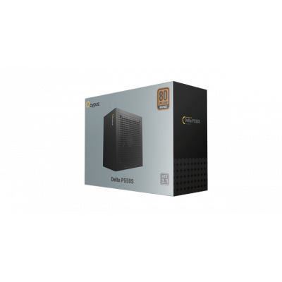 Блок питания Ocypus Delta P550S 550W Non modular, 80+Bronze, КПД 87% Черный,Delta-P550S-BDFBK025X-EU