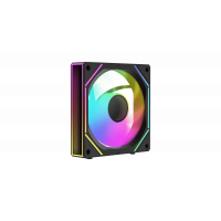 Вентилятор для корпуса Ocypus Gamma F12 UNI BK ARGB REVERSE BLADE 1x(123x120x25mm), 800-1800 RPM Чер