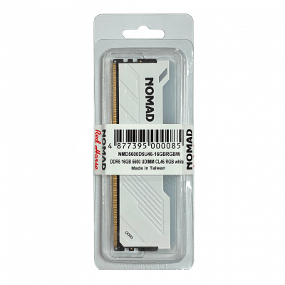 Оперативная память 16GB DDR5 5600MHz NOMAD UDIMM CL46 RGB NMD5600D5U46-16GBRGBW White