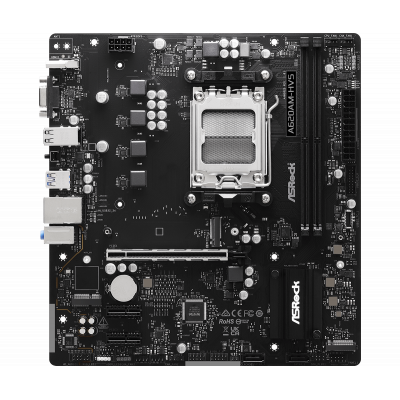 Материнская плата ASRock A620AM-HVS AM5 2xDDR5 2xSATA3 RAID 2xM.2 D-Sub HDMI mATX