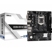 Материнская плата ASRock H510M-HDV/M.2 SE LGA1200 2xDDR4 4xSATA UM.2 D-Sub HDMI DVI mATX