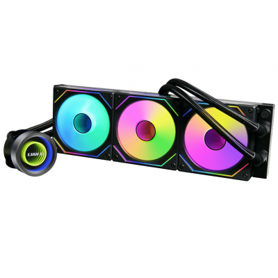 Водяное охлаждение для CPU Lian Li GA II Trinity 360 SL-INF, ARGB 3x120см Black G89.GA2T36INB.00
