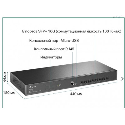 Коммутатор TP-Link SX3008F (SX3008F)