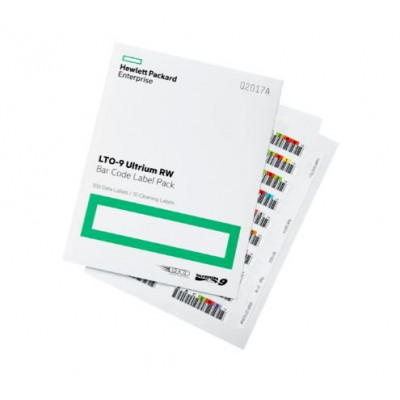 Наклейка HPE LTO-9 Ultrium (Q2017A) Наклейка HPE LTO-9 Ultrium (Q2017A)