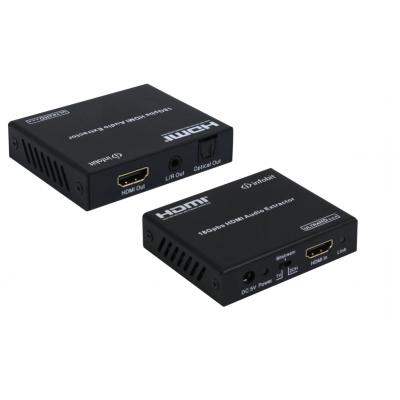 Де-ембеддер аудио из HDMI Infobit iTrans AD02  4K60 18Gbps HDMI Audio De-embedder/ Extractor