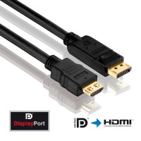 Кабель переходной PureLink PI5100-050, DP to HDMI, 5м Кабель переходной PureLink PI5100-050, DP to HDMI, 5м