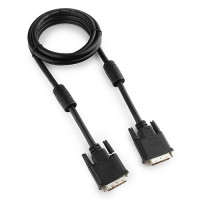 Кабель DVI-D single link Cablexpert CC-DVI-BK-6, 19M/19M, 1.8м, черный, экран, феррит.кольца, пакет Кабель DVI-D single link Cablexpert CC-DVI-BK-6, 19M/19M, 1.8м, черный, экран, феррит.кольца, пакет