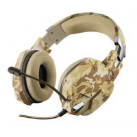 Наушники гарнитура игровая Trust GXT 322D CARUS HEADSET desert camo