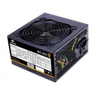 Блок питания Wintek WT-450, 450W, APFC, 20+4, 1*P8 (4+4), 1*P6+2, 4*SATA, 2*MOLEX, 80+ Bronze, black