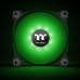 Вентилятор для корпуса Thermaltake Pure A12 LED/Fan/Hub 9 LED/LED Green, CL-F109-PL12GR-A