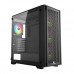 Корпус Wintek Andromeda MAX P193-M-B TG, ATX, USB 1*3.0/2*2.0, HD+Mic, 0,5mm, 4*12cm ARGB (контроллер + пульт д/у в комплекте), Black