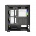 Корпус Wintek Andromeda MAX P193-M-B TG, ATX, USB 1*3.0/2*2.0, HD+Mic, 0,5mm, 4*12cm ARGB (контроллер + пульт д/у в комплекте), Black