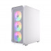 Корпус Wintek Tornado Pro PS195-W-M TG, ATX, USB 1*3.0/2*2.0, HD+Mic, 0,5mm, 4*12cm ARGB, White