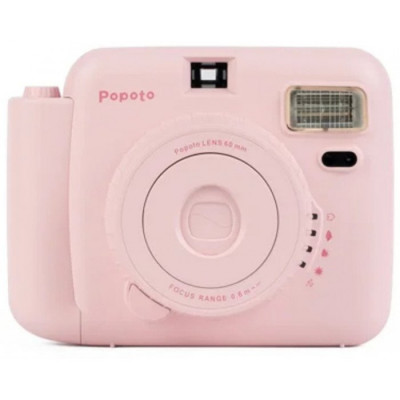 Фотокамера моментальной печати Popoto Instant Camera розовый